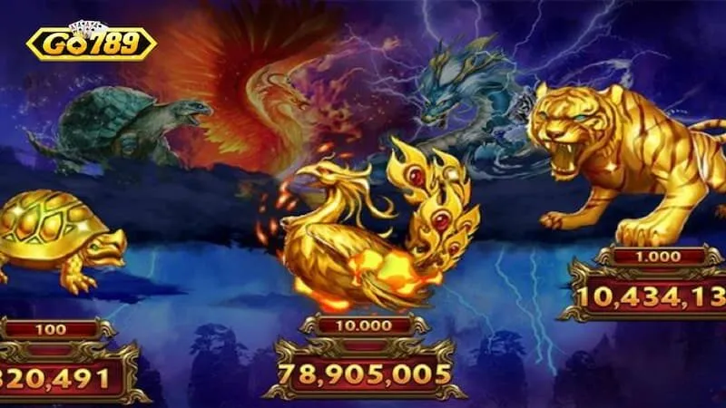kho báu tứ linh go789 kho báu tứ linh go789