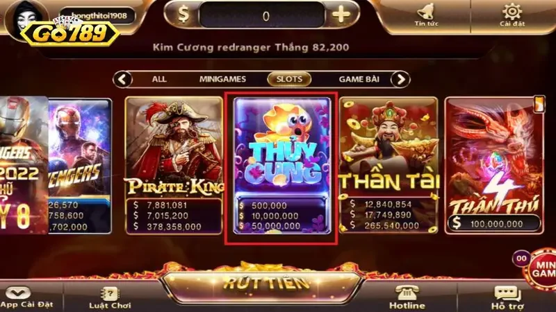 quay hũ Thủy Cung Go789 Giới thiệu tổng quát về quay hũ Thủy Cung Go789