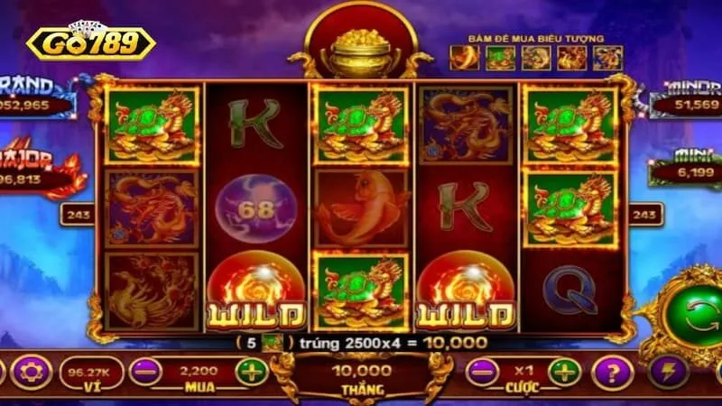 kho báu tứ linh go789 kho báu tứ linh go789